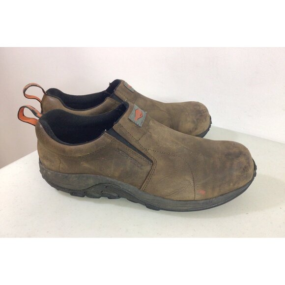 Merrell Moc Suede Hiking Shoes Boots Mens 15